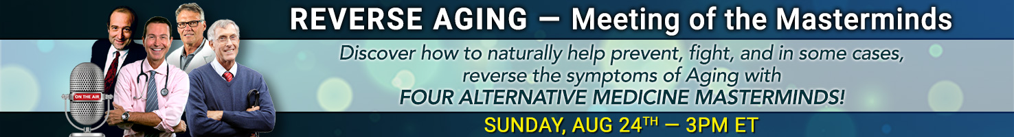 Reverse Aging Meeting of the Masterminds. Sunday, Aug 24th - 3PM ET