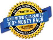 100% Money Back Guarantee Logo