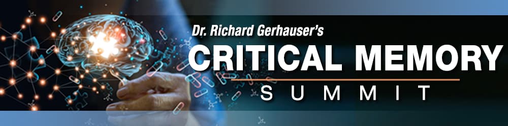 Dr Richard Gerhausers critical memory summit
